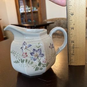 Mikasa Creamer with Floral Pattern from the Natural Charm Series